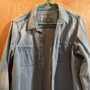 Gap jean shirt